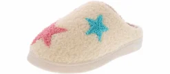 Flat|Comfort Shoes|MIA Cozi Stars Women’s Slippers White