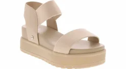 Comfort Sandals|MIA Junia Strap Women's Platform Sandal Beige