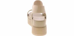 Comfort Sandals|MIA Junia Strap Women's Platform Sandal Beige