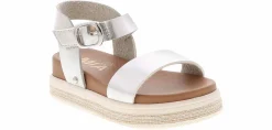 Sandals|MIA KIDS Lil Pyper Toddler Girls' (5-10) Platform Sandal Silver