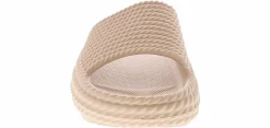 Comfort Sandals|Flat Sandals|MIA Luvly Braided Women's Comfort Slide Beige