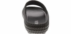 Comfort Sandals|Flat Sandals|MIA Luvly Braided Women's Comfort Slide Black