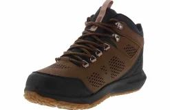 Comfort Shoes|Water Shoes|NORTHSIDE Benton Mid-Top Men’s Wide-Width Outdoor Boot Brown