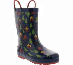 Boots|NORTHSIDE Campfire Youth Boys' (11-3) Rain Boot Blue