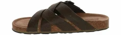 Comfort Sandals|Flat Sandals|NORTHSIDE Jillian Strap Women's Footbed Sandal Green