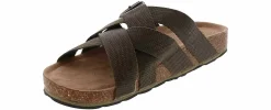 Comfort Sandals|Flat Sandals|NORTHSIDE Jillian Strap Women's Footbed Sandal Green