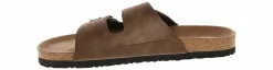 Slides|Comfort Sandals|NORTHSIDE Phoenix Coffee Men's Footbed Sandal Brown