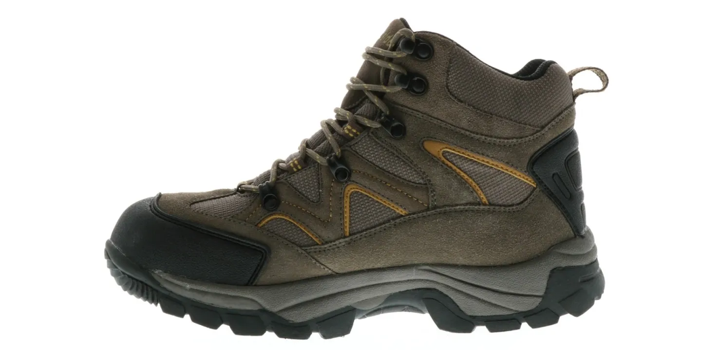 Short Boots|Hiking Boots|NORTHSIDE Suede Snohomish Men's Wide-Width Hiking Boot Brown