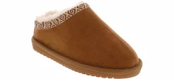 Casual|Slippers|NORTHSIDE Taylor Tan Fur Lined Youth Girls’ (11-3) Casual Clog Brown