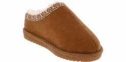 Casual|Slippers|NORTHSIDE Taylor Tan Fur Lined Youth Girls’ (11-3) Casual Clog Brown