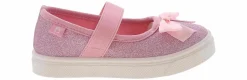 Casual|OOMPHIES Quinn Glitter Toddler Girls’ (5-10) Casual Shoe Pink