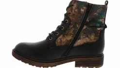 Short Boots & Booties|Combat Boots|PATRIZIA BY SPRING STEP Rainier Women’s Fashion Combat Boot Black