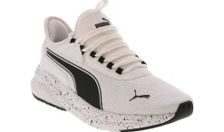 Running Shoes|Training Shoes|PUMA Amplifier Speckle Men’s Running Shoe White