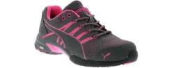 Safety Toe Athletics|Electro Static Dissipative (Esd)|PUMA Celerity Knit Low Women's Steel Toe Work Shoe Grey