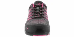Safety Toe Athletics|Electro Static Dissipative (Esd)|PUMA Celerity Knit Low Women's Steel Toe Work Shoe Grey