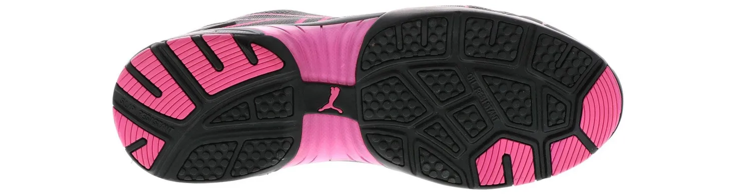 Safety Toe Athletics|Electro Static Dissipative (Esd)|PUMA Celerity Knit Low Women's Steel Toe Work Shoe Grey