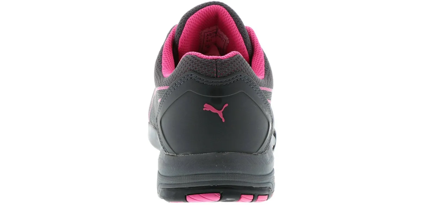 Safety Toe Athletics|Electro Static Dissipative (Esd)|PUMA Celerity Knit Low Women's Steel Toe Work Shoe Grey