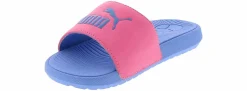 Athletic & Sneakers|Sandals|PUMA Cool Cat 2 Junior Girls’ (4-6) Slide Sandal Pink