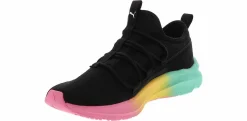 Athletic & Sneakers|Casual|PUMA One4all Fade Junior Girls’ (4-7) Athletic Shoe Black
