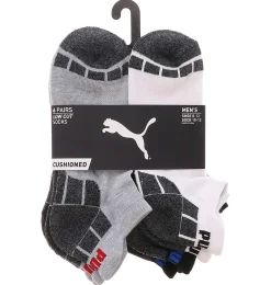 Socks|PUMA 6PK Men's Low Cut Socks Multicolor