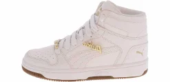 Athletic & Sneakers|PUMA Rebound Layup Bling Junior Girls’ (4-7) Hi-Top Sneaker White