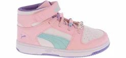 Athletic & Sneakers|PUMA Rebound Layup Friend Bracelet Youth Girls’ (11-3) Hi-Top Sneaker Pink