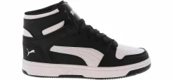 Athletics & Sneakers|PUMA Rebound Layup Junior Boys' (4-7) Hi-Top Sneaker Black
