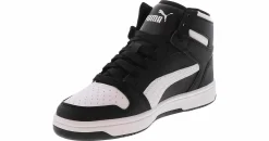 Athletics & Sneakers|PUMA Rebound Layup Junior Boys' (4-7) Hi-Top Sneaker Black