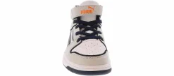 Athletics & Sneakers|PUMA Rebound Layup Outlined Youth Boys' (11-3) Hi-Top Sneaker Grey