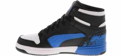 Athletics & Sneakers|PUMA Rebound Layup Scruff Junior Boys’ (4-7) Hi-Top Athletic Sneaker Black