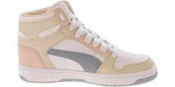 Basketball Shoes|Athleisure & Casual|PUMA Rebound Layup Women’s Hi-Top Sneaker White