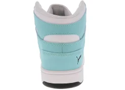 Athleisure & Casual|PUMA Rebound Layup Women’s Hi-Top Athletic Sneaker Blue