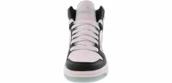 Athleisure & Casual|Skate Shoes|PUMA Rebound Layup Women’s Hi-Top Lifestyle Sneaker White