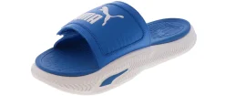 Slip-On|Slides|PUMA Softride 2.0 V Men's Athletic Slide Blue