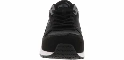 Safety Toe Athletics|Slip Resistant|PUMA Work Frontside Women’s Composite Toe Work Shoe Black