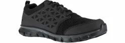 Slip Resistant|Electro Static Dissipative (Esd)|REEBOK WORK Reebok Sublite Cushion Women's Soft Toe Work Shoe Black