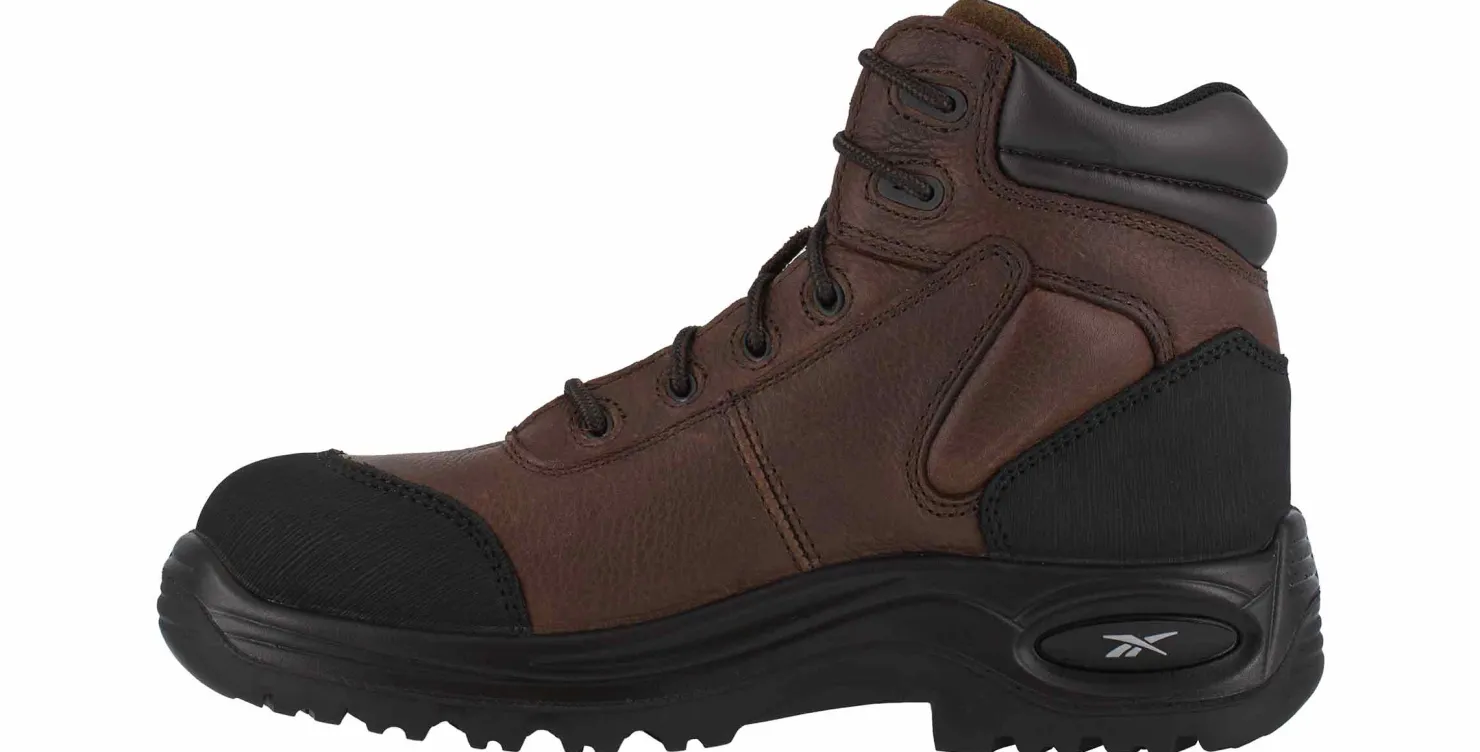 Safety Toe Boots|Safety Toe Athletics|REEBOK WORK Reebok Trainex Men's Composite Toe Work Boot Brown