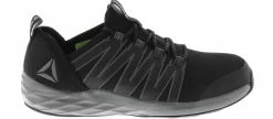 Safety Toe Athletics|Slip Resistant|REEBOK WORK Astroride Men's Steel Toe Work Shoe Black