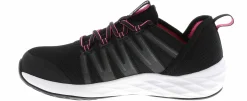 Slip Resistant|Electro Static Dissipative (Esd)|REEBOK WORK Astroride Women's Steel Toe Work Shoe Black