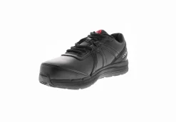 Safety Toe Athletics|Slip Resistant|REEBOK WORK Cross Trainer Men's Steel Toe Work Shoe Black