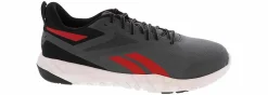 Safety Toe Athletics|Slip Resistant|REEBOK WORK Flexagon Force XL Men’s Wide-Width Composite Toe Work Shoe Grey