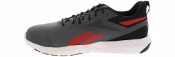 Safety Toe Athletics|Slip Resistant|REEBOK WORK Flexagon Force XL Men’s Wide-Width Composite Toe Work Shoe Grey