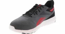 Safety Toe Athletics|Slip Resistant|REEBOK WORK Flexagon Force XL Men’s Wide-Width Composite Toe Work Shoe Grey