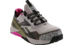 Safety Toe Athletics|Slip Resistant|REEBOK WORK Nano XI Adventure Women’s Composite Toe Work Shoe Grey