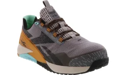 Walking Shoes|Safety Toe Athletics|REEBOK WORK Nano XI Adventure Men’s Composite Toe Work Shoe Grey