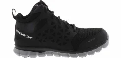 Slip Resistant|Safety Toe Athletics|REEBOK WORK Sublite Cushion Women's Alloy Toe Work Shoe Black
