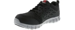 Safety Toe Athletics|REEBOK WORK Sublite Cushion Men's Alloy Toe Work Shoe Black