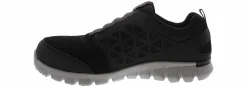 Safety Toe Athletics|Electro Static Dissipative (Esd)|REEBOK WORK Sublite Slip-On Men's Wide-Width Alloy Toe Work Shoe Black