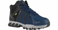Safety Toe Boots|Slip Resistant|REEBOK WORK Trailgrip Men's Alloy Toe Work Boot Blue