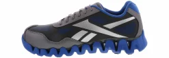 Safety Toe Athletics|Slip Resistant|REEBOK WORK Zig Pulse Men’s Composite Toe Work Shoe Grey